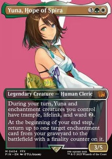 Yuna, Hope of Spira (V.1)⁣ - Magic: The Gathering - FINAL FANTASY: Extras⁣ (Mythic)⁣ [404]