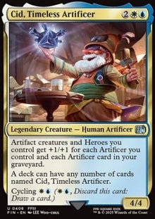 Cid, Timeless Artificer (V.2)⁣ - Magic: The Gathering - FINAL FANTASY: Extras⁣ (Uncommon)⁣ [408]