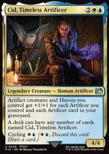 Cid, Timeless Artificer (V.14)⁣ - Magic: The Gathering - FINAL FANTASY: Extras⁣ (Uncommon)⁣ [420]