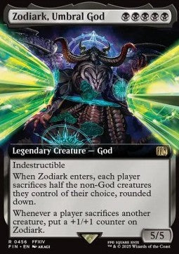 Zodiark, Umbral God (V.2)⁣ - Magic: The Gathering - FINAL FANTASY: Extras⁣ (Rare)⁣ [456]