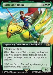 Bartz and Boko⁣ - Magic: The Gathering - FINAL FANTASY: Extras⁣ (Rare)⁣ [469]