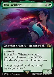 Tifa Lockhart (V.2)⁣ - Magic: The Gathering - FINAL FANTASY: Extras⁣ (Rare)⁣ [473]