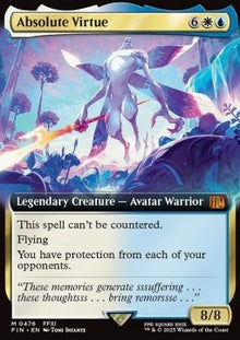 Absolute Virtue⁣ - Magic: The Gathering - FINAL FANTASY: Extras⁣ (Mythic)⁣ [476]