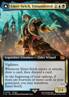 Emet-Selch, Unsundered // Hades, Sorcerer of Eld (V.2)⁣ - Magic: The Gathering - FINAL FANTASY: Extras⁣ (Mythic)⁣ [483]
