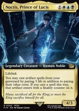 Noctis, Prince of Lucis (V.2)⁣ - Magic: The Gathering - FINAL FANTASY: Extras⁣ (Rare)⁣ [500]