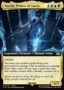 Noctis, Prince of Lucis (V.2)⁣ - Magic: The Gathering - FINAL FANTASY: Extras⁣ (Rare)⁣ [500]