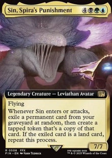 Sin, Spira's Punishment (V.2)⁣ - Magic: The Gathering - FINAL FANTASY: Extras⁣ (Rare)⁣ [508]