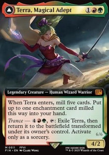 Terra, Magical Adept // Esper Terra (V.3)⁣ - Magic: The Gathering - FINAL FANTASY: Extras⁣ (Mythic)⁣ [511]