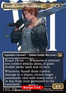 Squall, SeeD Mercenary (V.3)⁣ - Magic: The Gathering - FINAL FANTASY: Extras⁣ (Rare)⁣ [547]