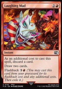 Laughing Mad⁣ - Magic: The Gathering - FINAL FANTASY⁣ (Common)⁣ [143]