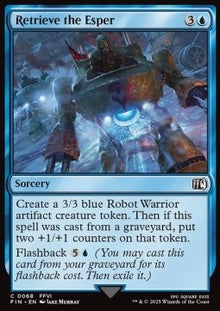 Retrieve the Esper⁣ - Magic: The Gathering - FINAL FANTASY⁣ (Common)⁣ [68]