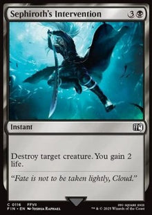 Sephiroth's Intervention⁣ - Magic: The Gathering - FINAL FANTASY⁣ (Common)⁣ [116]