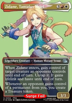 Zidane, Tantalus Thief (V.3)⁣ - Magic: The Gathering - FINAL FANTASY: Extras⁣ (Uncommon)⁣ [550]