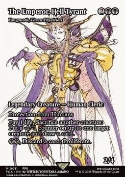 Yawgmoth, Thran Physician⁣ - Magic: The Gathering - FINAL FANTASY Through the Ages⁣ (Mythic)⁣ [11]