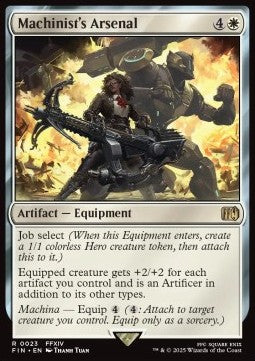 Machinist's Arsenal⁣ - Magic: The Gathering - FINAL FANTASY⁣ (Rare)⁣ [23]