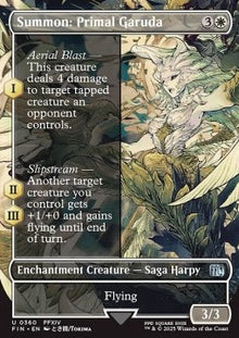 Summon: Primal Garuda⁣ - Magic: The Gathering - FINAL FANTASY: Extras⁣ (Uncommon)⁣ [360]