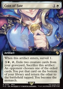Coin of Fate⁣ - Commander: Magic: The Gathering - FINAL FANTASY: Extras⁣ (Rare)⁣ [104]