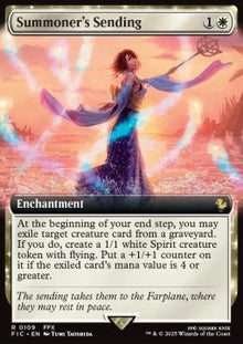 Summoner's Sending⁣ - Commander: Magic: The Gathering - FINAL FANTASY: Extras⁣ (Rare)⁣ [109]