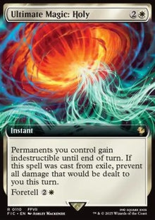 Ultimate Magic: Holy⁣ - Commander: Magic: The Gathering - FINAL FANTASY: Extras⁣ (Rare)⁣ [110]