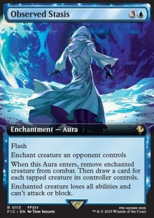 Observed Stasis⁣ - Commander: Magic: The Gathering - FINAL FANTASY: Extras⁣ (Rare)⁣ [113]