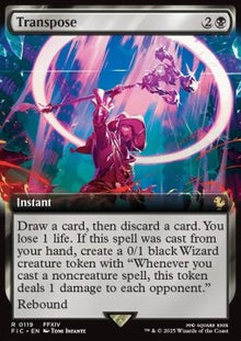 Transpose⁣ - Commander: Magic: The Gathering - FINAL FANTASY: Extras⁣ (Rare)⁣ [119]