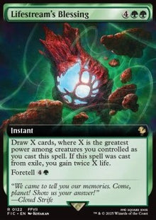 Lifestream's Blessing⁣ - Commander: Magic: The Gathering - FINAL FANTASY: Extras⁣ (Rare)⁣ [122]