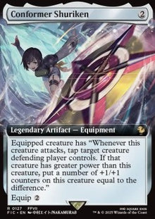 Conformer Shuriken⁣ - Commander: Magic: The Gathering - FINAL FANTASY: Extras⁣ (Rare)⁣ [127]