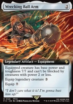 Wrecking Ball Arm⁣ - Commander: Magic: The Gathering - FINAL FANTASY: Extras⁣ (Rare)⁣ [128]