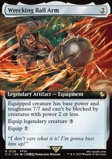 Wrecking Ball Arm⁣ - Commander: Magic: The Gathering - FINAL FANTASY: Extras⁣ (Rare)⁣ [128]