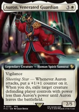 Auron, Venerated Guardian⁣ - Commander: Magic: The Gathering - FINAL FANTASY: Extras⁣ (Rare)⁣ [130]