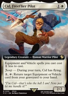 Cid, Freeflier Pilot⁣ - Commander: Magic: The Gathering - FINAL FANTASY: Extras⁣ (Rare)⁣ [131]