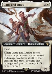 Gatta and Luzzu⁣ - Commander: Magic: The Gathering - FINAL FANTASY: Extras⁣ (Rare)⁣ [134]
