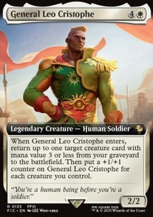 General Leo Cristophe⁣ - Commander: Magic: The Gathering - FINAL FANTASY: Extras⁣ (Rare)⁣ [135]