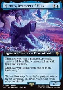 Hermes, Overseer of Elpis⁣ - Commander: Magic: The Gathering - FINAL FANTASY: Extras⁣ (Rare)⁣ [141]