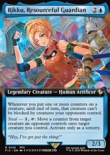 Rikku, Resourceful Guardian⁣ - Commander: Magic: The Gathering - FINAL FANTASY: Extras⁣ (Rare)⁣ [145]