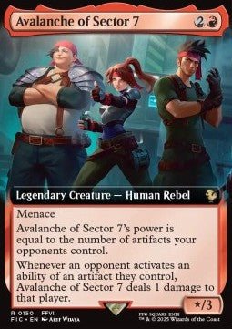 Avalanche of Sector 7⁣ - Commander: Magic: The Gathering - FINAL FANTASY: Extras⁣ (Rare)⁣ [150]