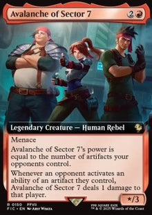 Avalanche of Sector 7⁣ - Commander: Magic: The Gathering - FINAL FANTASY: Extras⁣ (Rare)⁣ [150]