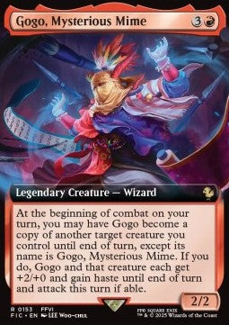 Gogo, Mysterious Mime⁣ - Commander: Magic: The Gathering - FINAL FANTASY: Extras⁣ (Rare)⁣ [153]