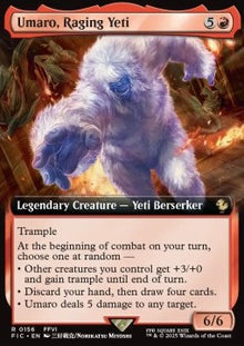 Umaro, Raging Yeti⁣ - Commander: Magic: The Gathering - FINAL FANTASY: Extras⁣ (Rare)⁣ [156]