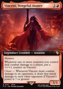 Vincent, Vengeful Atoner⁣ - Commander: Magic: The Gathering - FINAL FANTASY: Extras⁣ (Rare)⁣ [157]