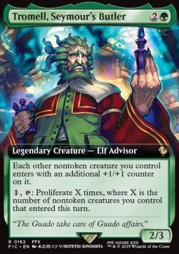 Tromell, Seymour's Butler⁣ - Commander: Magic: The Gathering - FINAL FANTASY: Extras⁣ (Rare)⁣ [162]