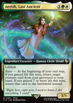 Aerith, Last Ancient⁣ - Commander: Magic: The Gathering - FINAL FANTASY: Extras⁣ (Rare)⁣ [163]