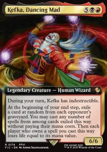 Kefka, Dancing Mad⁣ - Commander: Magic: The Gathering - FINAL FANTASY: Extras⁣ (Rare)⁣ [174]
