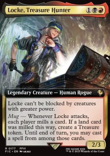 Locke, Treasure Hunter⁣ - Commander: Magic: The Gathering - FINAL FANTASY: Extras⁣ (Rare)⁣ [177]