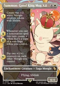 Summon: Good King Mog XII⁣ - Commander: Magic: The Gathering - FINAL FANTASY: Extras⁣ (Rare)⁣ [194]