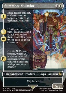 Summon: Yojimbo⁣ - Commander: Magic: The Gathering - FINAL FANTASY: Extras⁣ (Rare)⁣ [196]