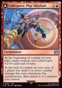 Sidequest: Play Blitzball // World Champion, Celestial Weapon⁣ - Magic: The Gathering - FINAL FANTASY⁣ (Uncommon)⁣ [158]