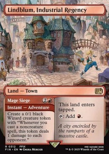 Lindblum, Industrial Regency // Mage Siege⁣ - Magic: The Gathering - FINAL FANTASY: Extras⁣ (Rare)⁣ [312]
