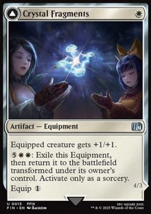 Crystal Fragments // Summon: Alexander⁣ - Magic: The Gathering - FINAL FANTASY⁣ (Uncommon)⁣ [13]