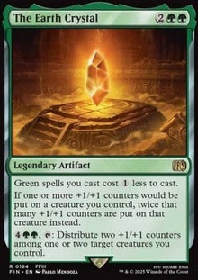 The Earth Crystal⁣ - Magic: The Gathering - FINAL FANTASY⁣ (Rare)⁣ [184]